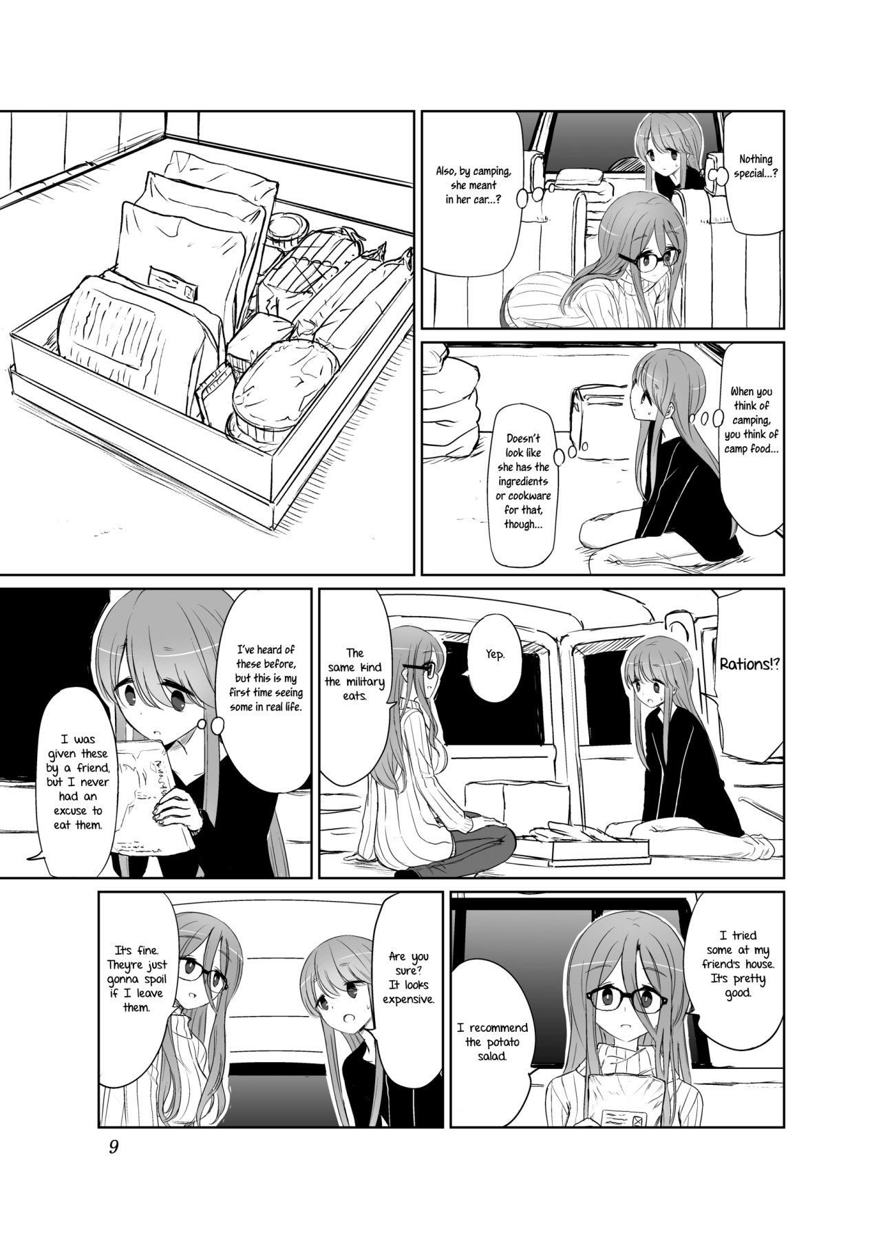 Hentai Manga Comic-We Can Have a Camp Like This Once In a While-Read-10